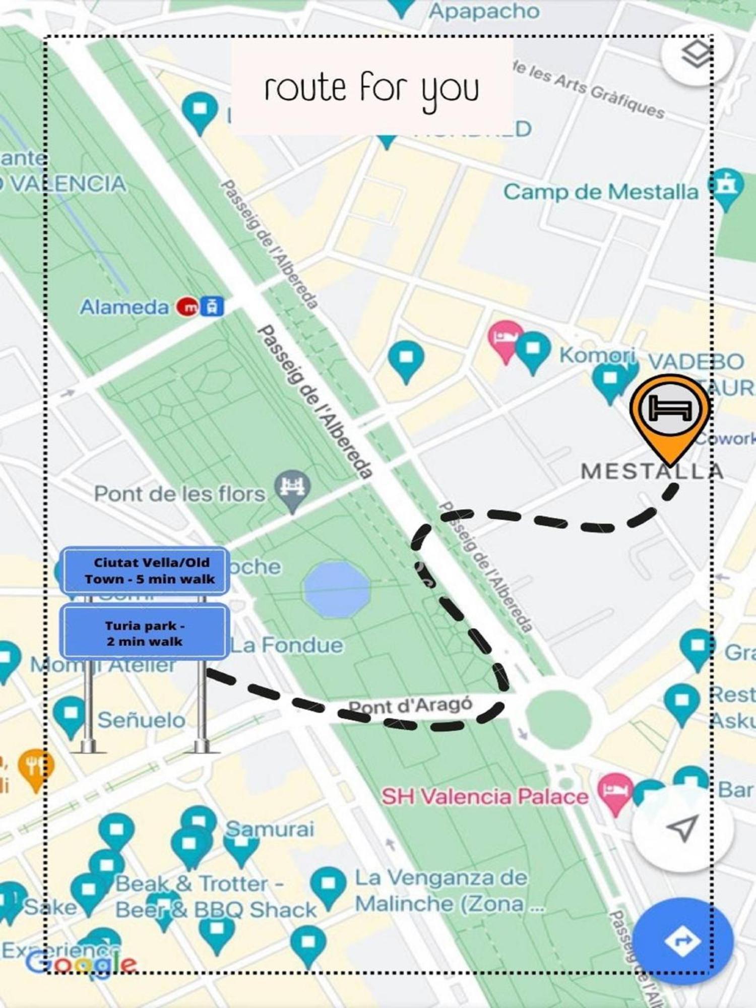 Naap Hotell Valencia Eksteriør bilde